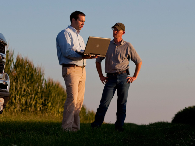 Farmers using newer technologies need faster upload speeds as they attempt to upload data from the field and use telematics. (DTN/The Progressive Farmer file photo)